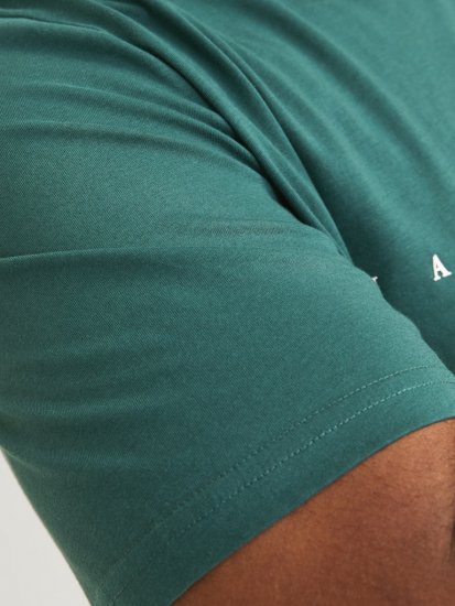 Jack & Jones STAR T-Shirt Deep Teal - Magliette - Magliette Uomo Taglie Forti