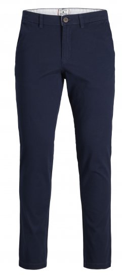 Jack & Jones JPSTMARCO JJDAVE Chinos Navy Blazer - Jeans & pantaloni - Jeans & Pantaloni Uomo Taglie Forti