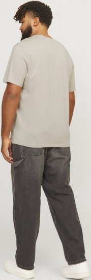 Jack & Jones LEGACY BLOCKING T-Shirt Beige - Magliette - Magliette Uomo Taglie Forti