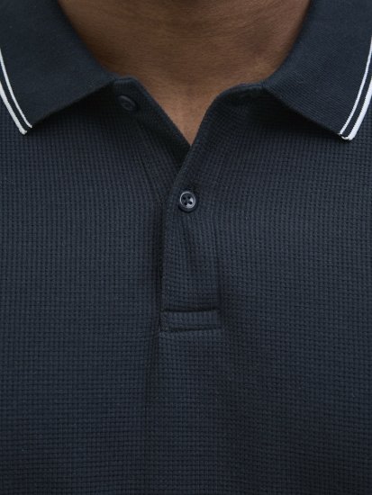 Jack & Jones AUSTIN PLAY Polo Dark Blue - Polo - Polo Uomo Taglie Forti