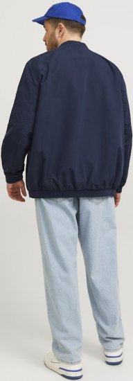 Jack & Jones RUSH Bomber Jacket Navy Blazer - Giubbotti - Giubbotti Uomo Taglie Forti