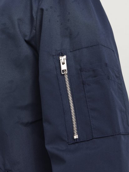 Jack & Jones RUSH Bomber Jacket Navy Blazer - Giubbotti - Giubbotti Uomo Taglie Forti