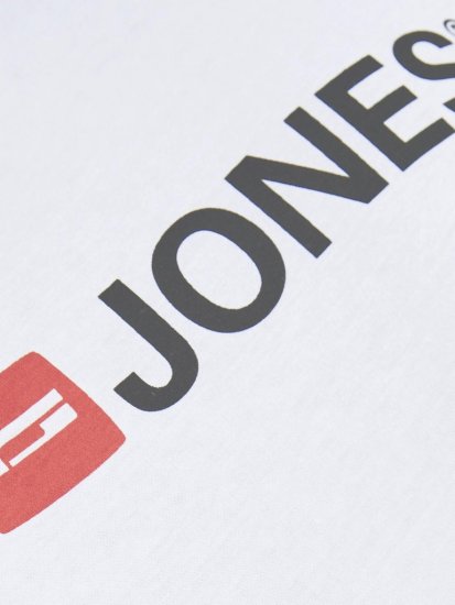 Jack & Jones JJECORP LOGO T-Shirt White - Magliette - Magliette Uomo Taglie Forti