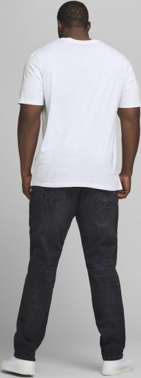 Jack & Jones JJECORP LOGO T-Shirt White - Magliette - Magliette Uomo Taglie Forti