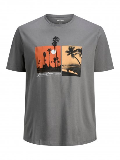 Jack & Jones Rocto T-shirt Sedona sage - Magliette - Magliette Uomo Taglie Forti