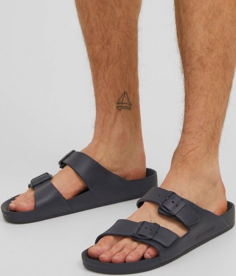 Jack & Jones Croxton Moulded Sandals Black - Scarpe da uomo 40-52 - 