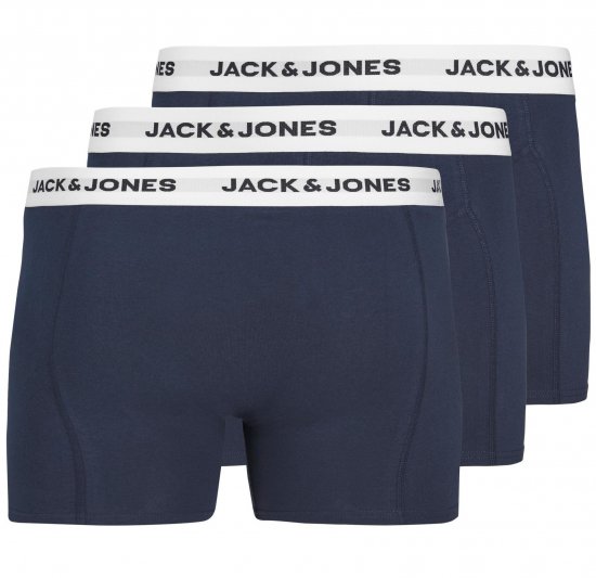 Jack & Jones JACBASIC Boxers 3-pack Navy - Intimo & costumi da bagno - Intimo Taglie Forti Uomo