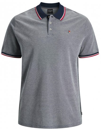 Jack & Jones JPRWINBLU Poloshirt Mood Indigo - Polo - Polo Uomo Taglie Forti