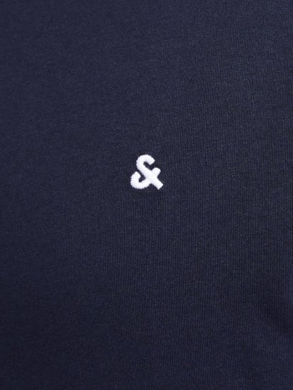 Jack & Jones PAULOS T-Shirt Navy Blazer - Magliette - Magliette Uomo Taglie Forti