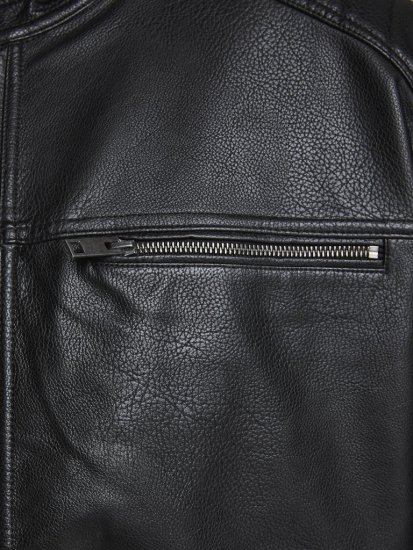 Jack & Jones ROCKY Jacket Black - Giubbotti - Giubbotti Uomo Taglie Forti