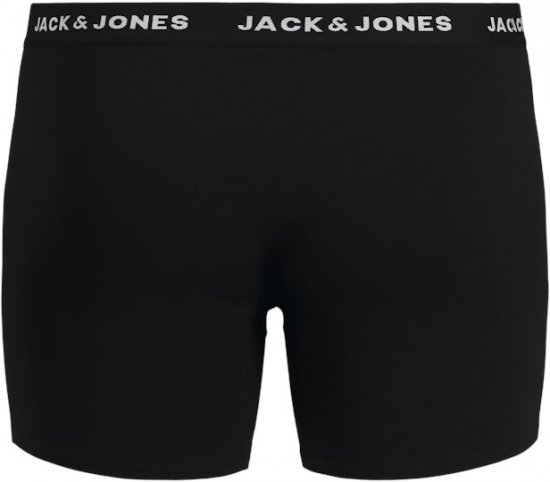 Jack & Jones HUEY Trunks 5-Pack Black - Intimo & costumi da bagno - Intimo Taglie Forti Uomo