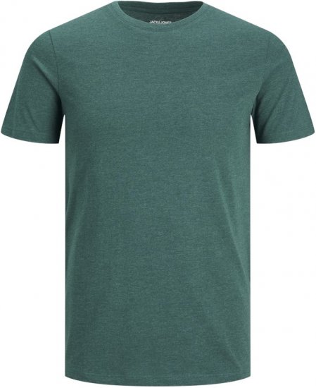 Jack & Jones ORGANIC T-Shirt Green/Melange - Magliette - Magliette Uomo Taglie Forti