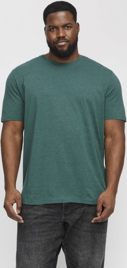 Jack & Jones ORGANIC T-Shirt Green/Melange - Magliette - Magliette Uomo Taglie Forti