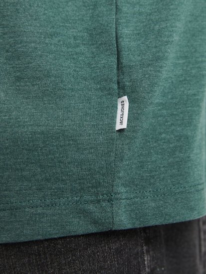 Jack & Jones ORGANIC T-Shirt Green/Melange - Magliette - Magliette Uomo Taglie Forti
