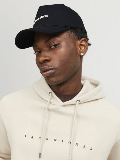 Jack & Jones Vesterbro Baseball Cap Black - Accessori - 
