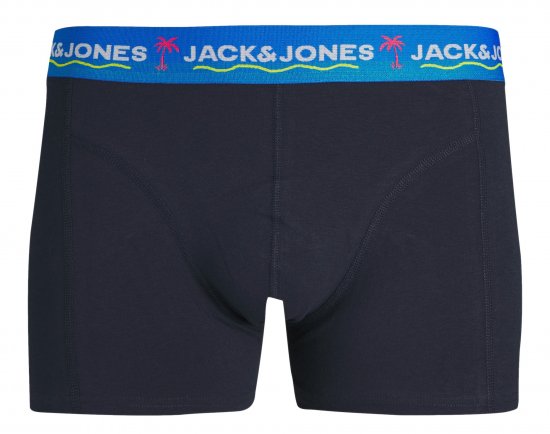 Jack & Jones JACTHOMAS Trunks 3-Pack Navy Blazer - Intimo & costumi da bagno - Intimo Taglie Forti Uomo