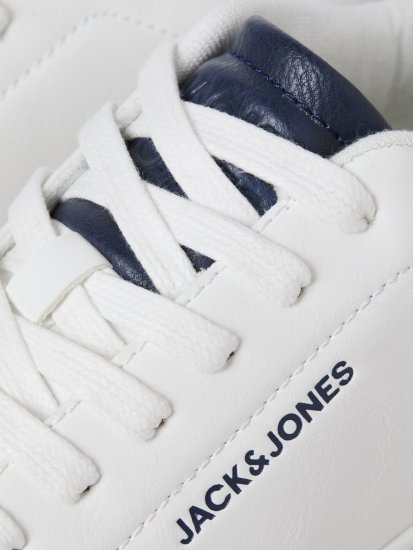 Jack & Jones Bosley Sneakers White/NAVY BLAZE - Scarpe da uomo 40-52 - 