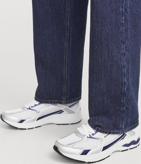 Jack & Jones Tokyo Sneakers White/MEDIEVAL B - Scarpe da uomo 40-52 - 