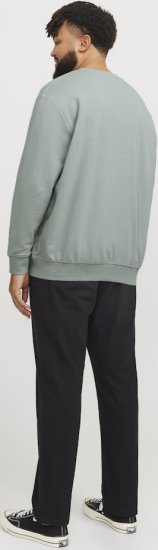 Jack & Jones HUDSON Sweatshirt Iceberg Green - Felpe & felpe con cappuccio - Felpe & Felpe con Cappuccio Uomo Taglie Forti