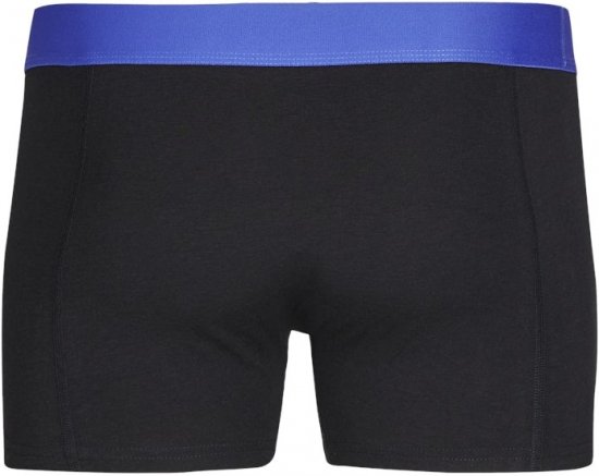 Jack & Jones Nick Bamboo Trunks 3-Pack Violet/Dazzling blue - Intimo & costumi da bagno - Intimo Taglie Forti Uomo