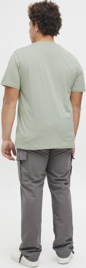 Jack & Jones Tarmac Branding Crew Neck T-Shirt Green - Magliette - Magliette Uomo Taglie Forti