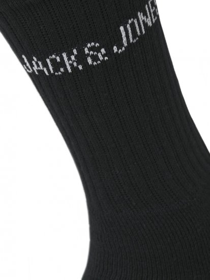 Jack & Jones REGEN Tennis Socks 9-Pack Black - Calzini - Calzini uomo taglie forti