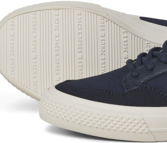 Jack & Jones Morden Canvas Special Sneakers Navy Blazer/MarshM - Scarpe da uomo 40-52 - 