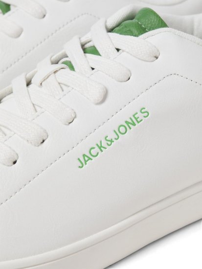 Jack & Jones Bosley Sneakers White/MEDIUM GREEN - Scarpe da uomo 40-52 - 