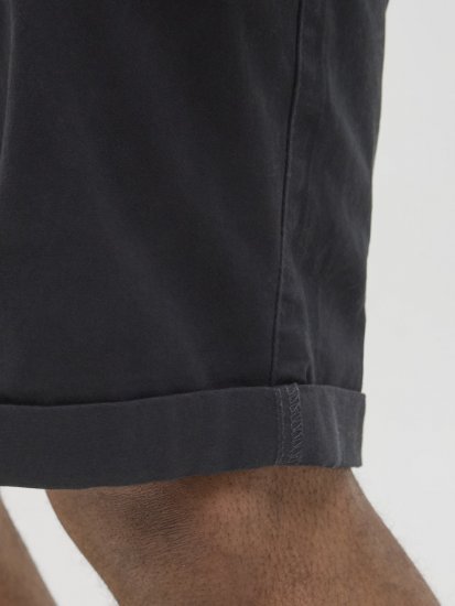 Jack & Jones Dave Chino Shorts Black - Shorts - Pantaloncini Uomo Taglie Forti