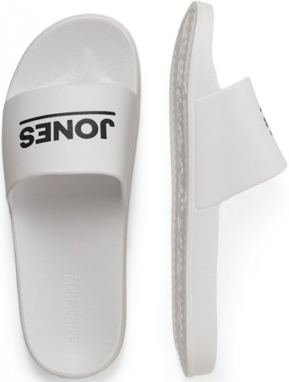 Jack & Jones Wollie Slippers White - Scarpe da uomo 40-52 - 