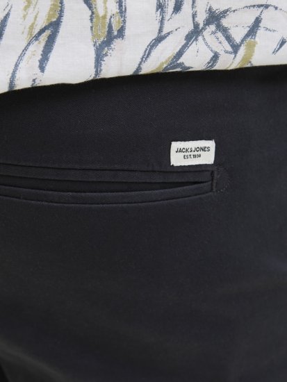 Jack & Jones Dave Chino Shorts Dark Navy - Shorts - Pantaloncini Uomo Taglie Forti