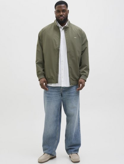 Jack & Jones Brad Bomber Jacket Tea Leaf - Giubbotti - Giubbotti Uomo Taglie Forti