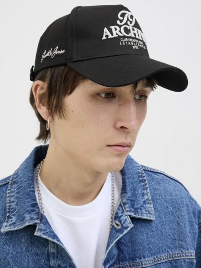 Jack & Jones Frame Haines Cap Black - Accessori - 