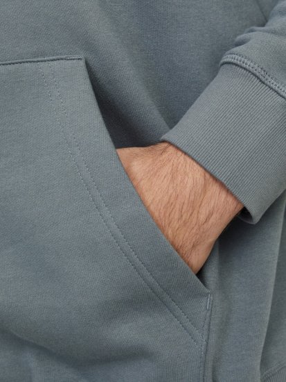 Jack & Jones Frederiksberg Box Script Hoodie Grey - Felpe & felpe con cappuccio - Felpe & Felpe con Cappuccio Uomo Taglie Forti