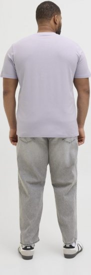 Jack & Jones Anatomy Skull Crew Neck T-Shirt Violet - Magliette - Magliette Uomo Taglie Forti