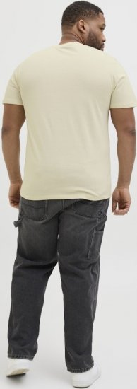Jack & Jones Anatomy Skull Crew Neck T-Shirt Antique White - Magliette - Magliette Uomo Taglie Forti