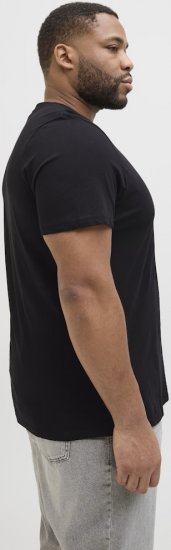 Jack & Jones Anatomy Skull Crew Neck T-Shirt Black - Magliette - Magliette Uomo Taglie Forti