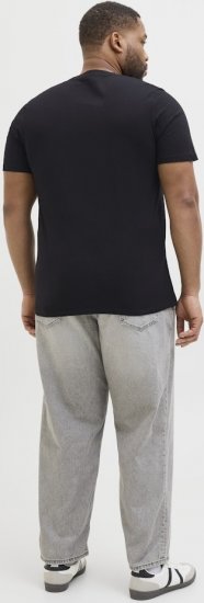 Jack & Jones Anatomy Skull Crew Neck T-Shirt Black - Magliette - Magliette Uomo Taglie Forti