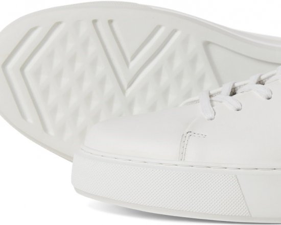 Jack & Jones Stockholm Leather Sneakers Bright White/Leather - Scarpe da uomo 40-52 - 