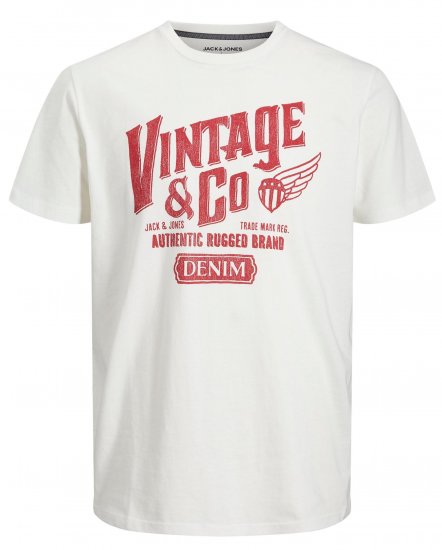 Jack & Jones JJAARON T-Shirt Light Beige - Magliette - Magliette Uomo Taglie Forti