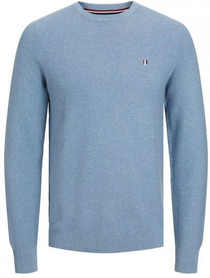 Jack & Jones JPRBLUROY Knitted Sweater Faded Denim - Felpe & felpe con cappuccio - Felpe & Felpe con Cappuccio Uomo Taglie Forti