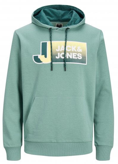 Jack & Jones JCOLOGAN Hoodie Trellis - Felpe & felpe con cappuccio - Felpe & Felpe con Cappuccio Uomo Taglie Forti