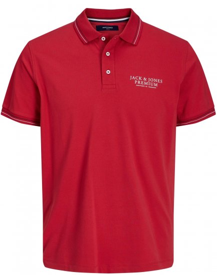Jack & Jones JPRBLUARCHIE Polo Scarlet Smile - Polo - Polo Uomo Taglie Forti