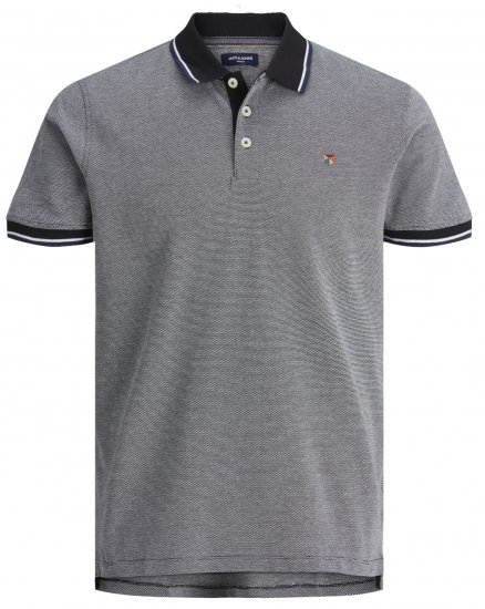Jack & Jones JPRBLUWIN Polo Black - Polo - Polo Uomo Taglie Forti