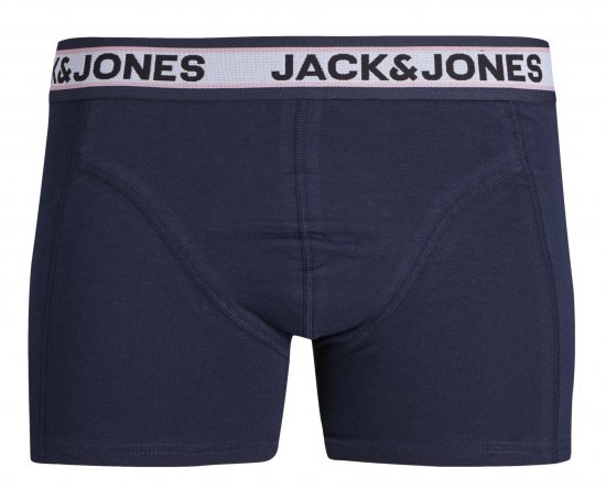 Jack & Jones JACMARCO SOLID Trunks 3-Pack Coronet Blue - Intimo & costumi da bagno - Intimo Taglie Forti Uomo