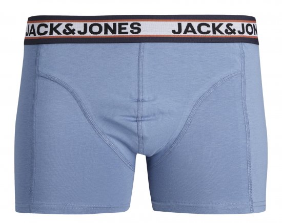 Jack & Jones JACMARCO SOLID Trunks 3-Pack Coronet Blue - Intimo & costumi da bagno - Intimo Taglie Forti Uomo