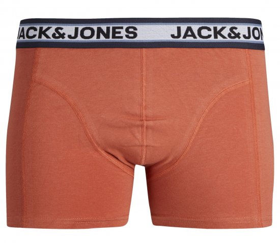 Jack & Jones JACMARCO SOLID Trunks 3-Pack Coronet Blue - Intimo & costumi da bagno - Intimo Taglie Forti Uomo