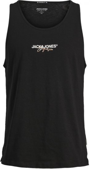 Jack & Jones JORARUBA BRANDING TANK TOP Tap Shoe - Magliette - Magliette Uomo Taglie Forti
