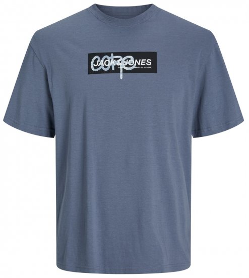 Jack & Jones JCOSUMMER PRINT T-Shirt Flint Stone - Magliette - Magliette Uomo Taglie Forti