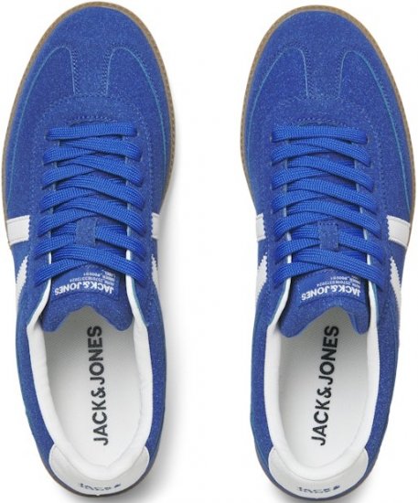 Jack & Jones Kirk International Campaign Sneakers Blue Quartz/Bright White - Scarpe da uomo 40-52 - 